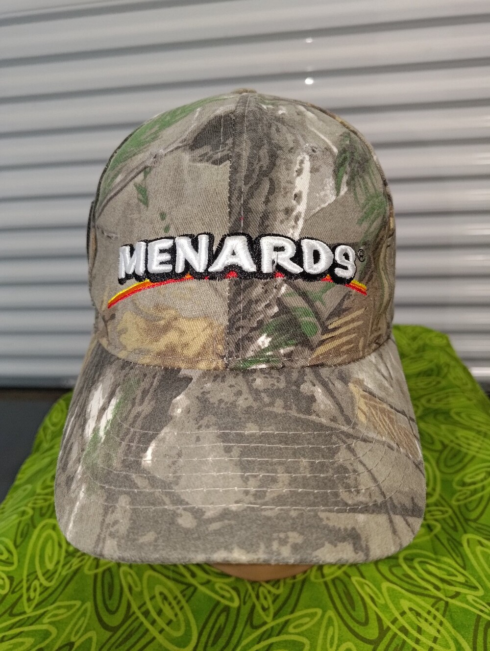 Menards-ATLAS-MASTERFORCE Camo Embroidered Strap-on Cap Hat